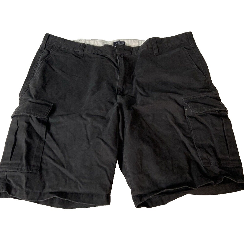 Dockers mens Cargo Shorts Size 42 Black